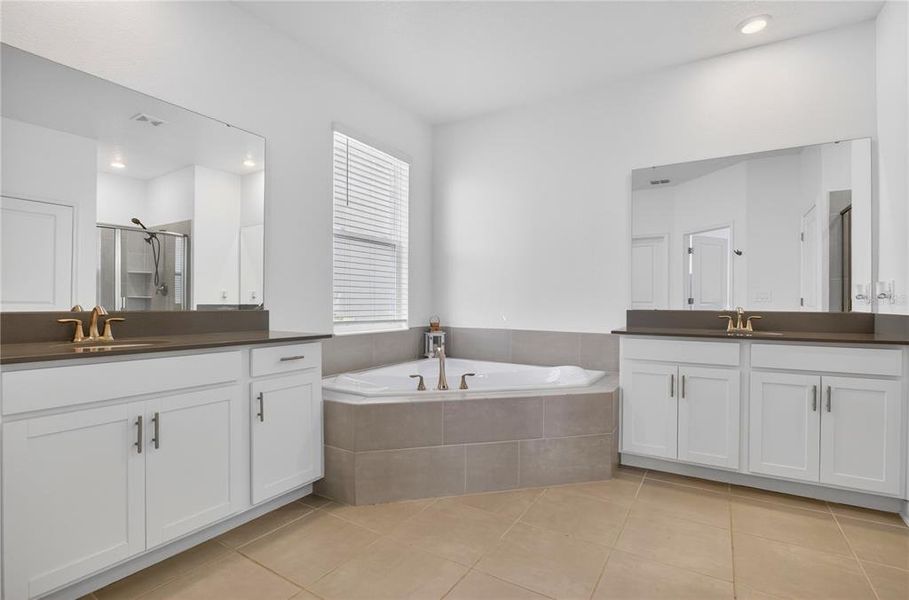 Furnished interior view inside a new home in , Orlando (Image 14). Furnished interior view inside a new home in , Orlando (Image 14).