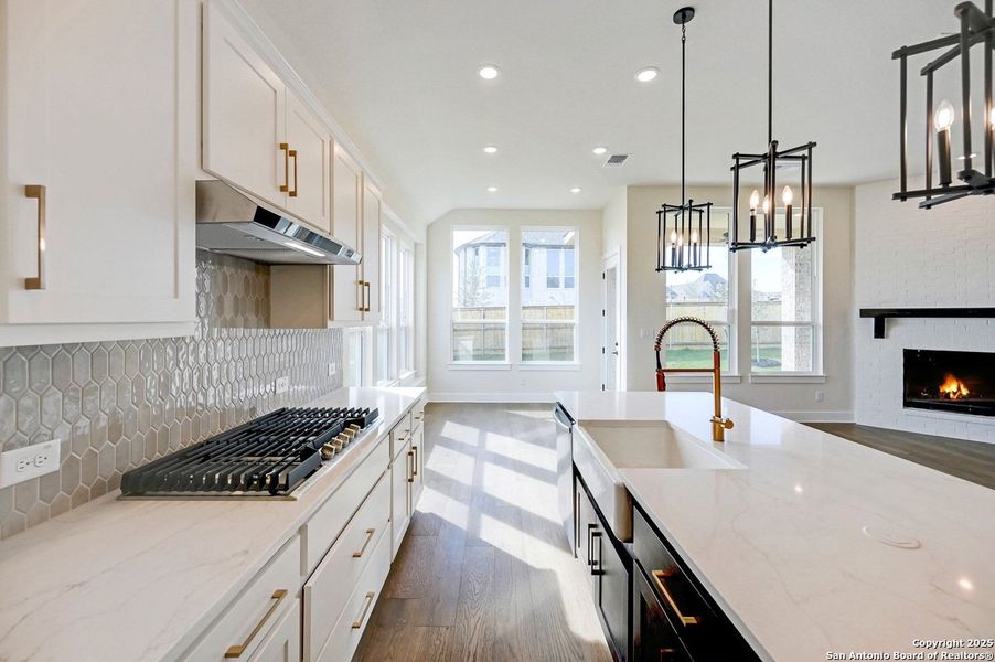 Furnished interior view inside a new home in Mayfair: 50ft. lots, New Braunfels (Image 5).