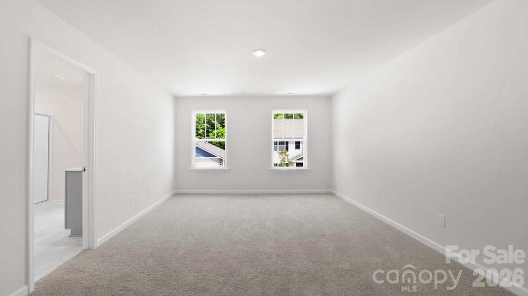 Spacious, unfurnished interior of a new home in Wildbrook Village, Waynesville (Image 26). Spacious, unfurnished interior of a new home in Wildbrook Village, Waynesville (Image 26).