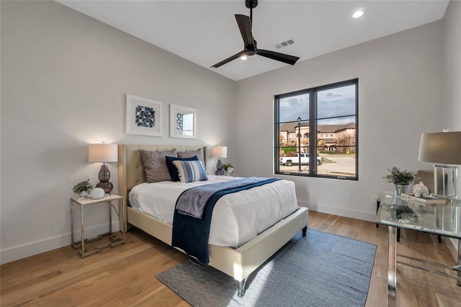 Furnished interior view inside a new home in Montclair, Prosper (Image 9).