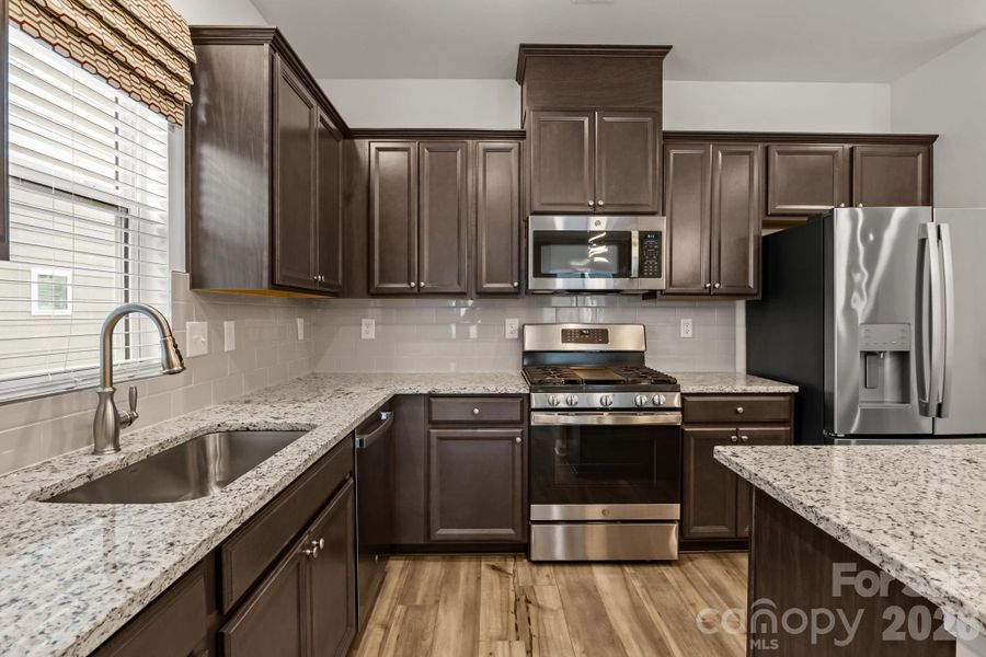 Furnished interior view inside a new home in , Charlotte (Image 10).