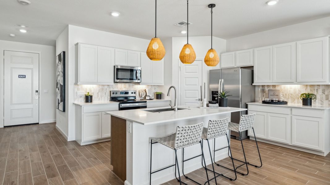 Furnished interior view inside a new home in Remington, Buckeye (Image 8).