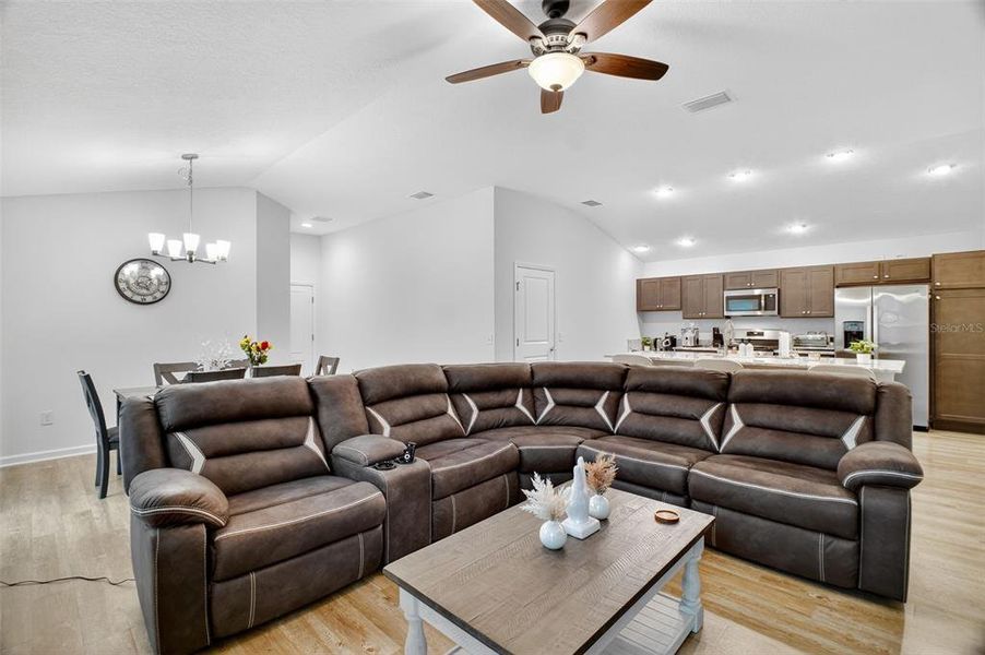 Furnished interior view inside a new home in , The Villages (Image 10). Furnished interior view inside a new home in , The Villages (Image 10).