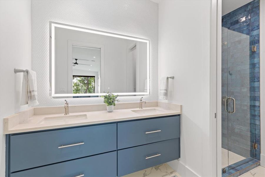 Furnished interior view inside a new home in , Pittsburg (Image 24).