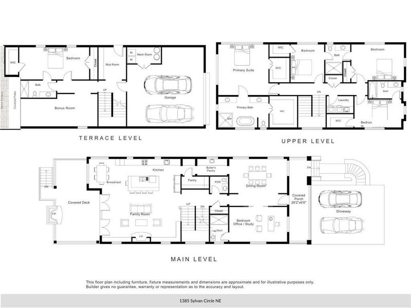 2D floor plan layout of this home in , Brookhaven, GA (Image 5). 2D floor plan layout of this home in , Brookhaven, GA (Image 5).