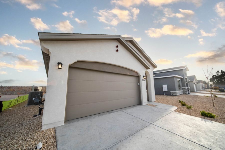 Representative exterior photo of a completed home built from the Aguirre by Hakes Brothers in Summer Sky North, El Paso, TX (Image 13).
