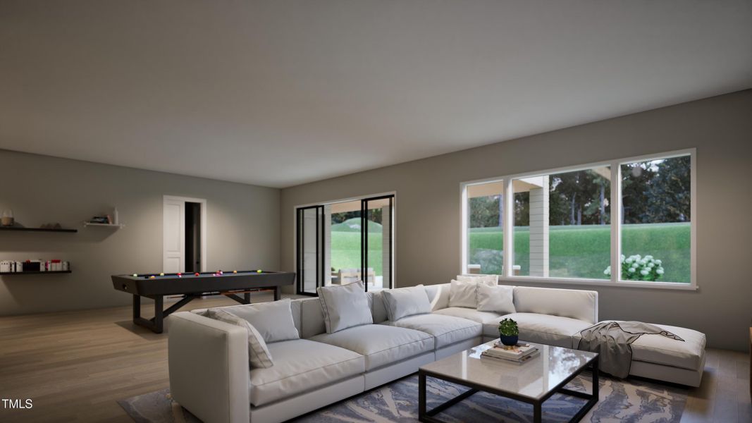 Basement Rec Room
