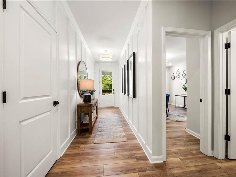 Furnished interior view inside a new home in Riverwood, Dallas (Image 5).