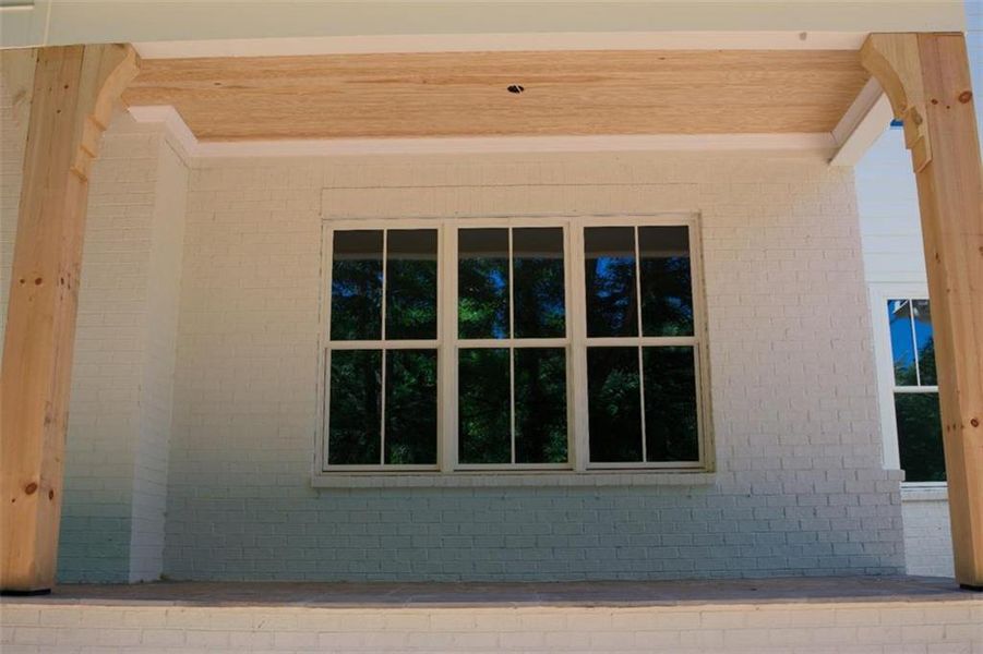 Exterior details and patio area of a home in , Roswell (Image 13). Exterior details and patio area of a home in , Roswell (Image 13).
