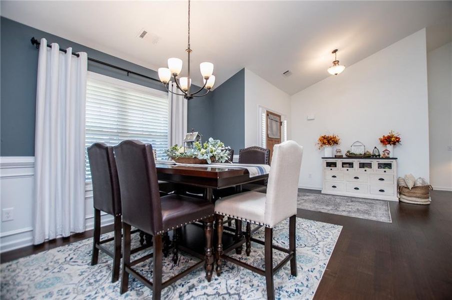 Furnished interior view inside a new home in , Villa Rica (Image 8). Furnished interior view inside a new home in , Villa Rica (Image 8).