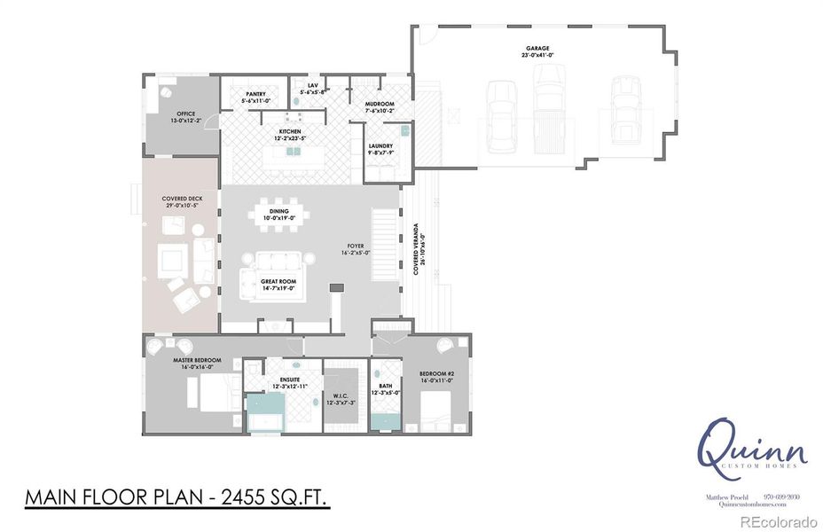 2D floor plan layout of this home in , Berthoud, CO (Image 3).