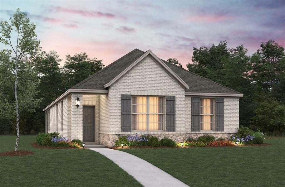 Beazer Homes Wildflower Ranch Salado Plan