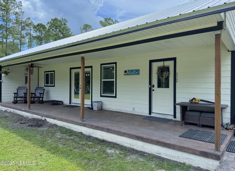 Front exterior of a new home in , Palatka, FL, highlighting curb appeal (Image 22).