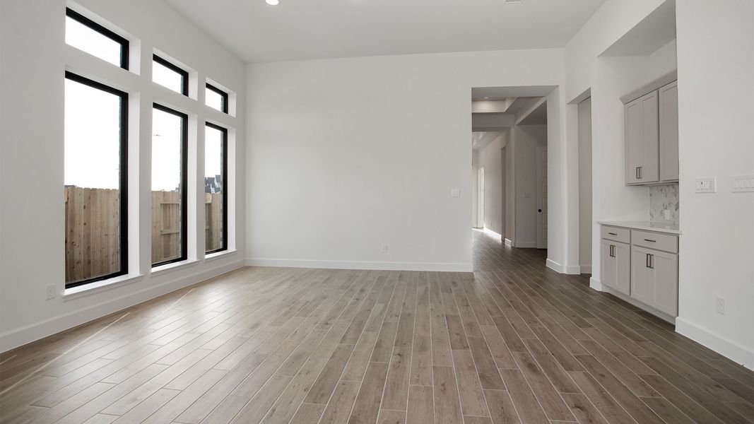 Spacious, unfurnished interior of a new home in Legacy Prairie at Katy Court, Katy (Image 20).