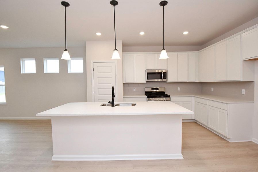 Furnished interior view inside a new home in Fulshear Lakes, Fulshear (Image 9).