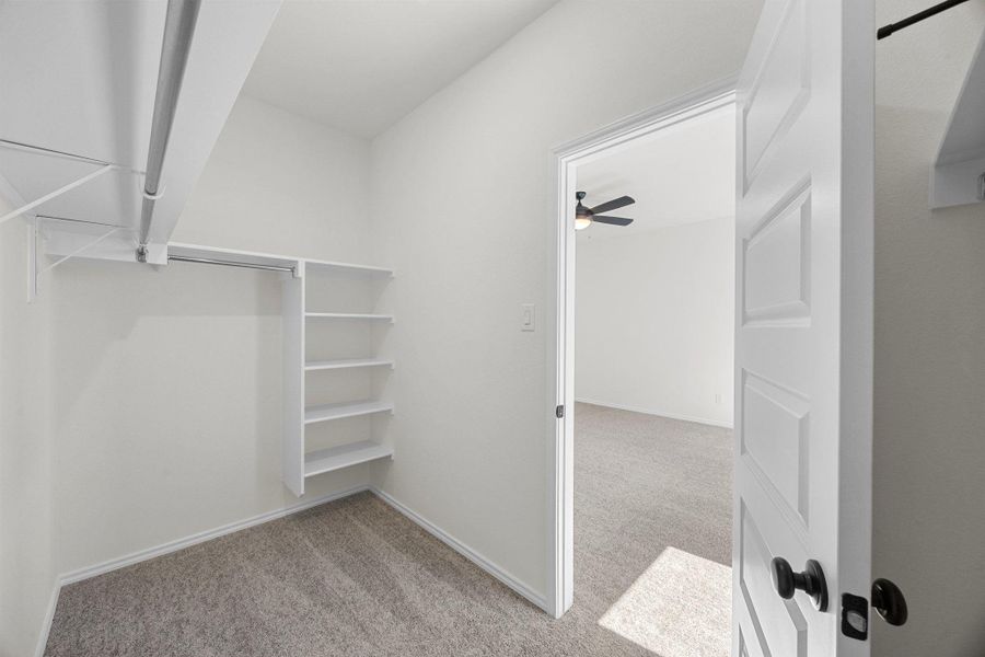 Spacious, unfurnished interior of a new home in Salerno - Classic Collection, Round Rock (Image 21).