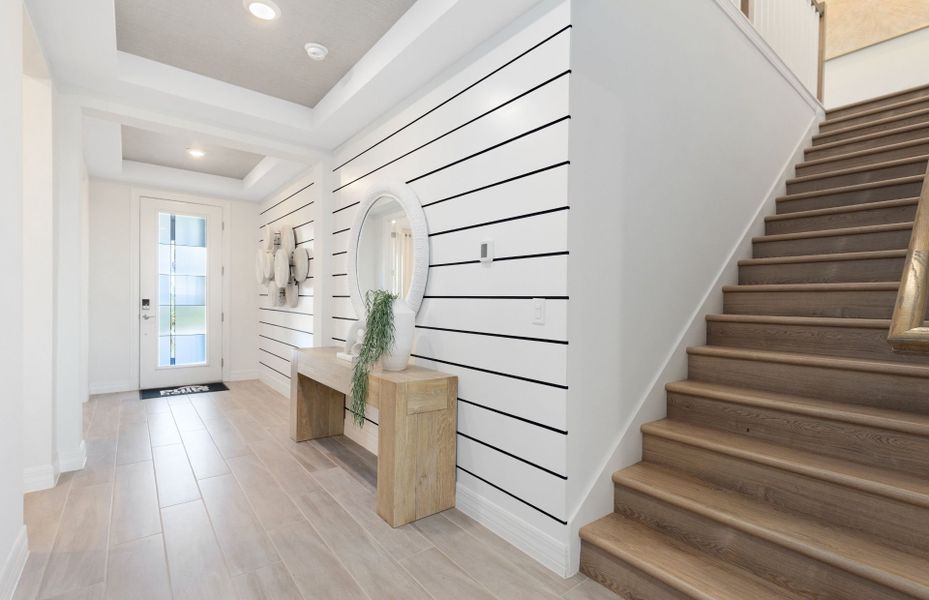 Representative unfurnished interior of a home built from the Mahogany Grand by Pulte Homes in Lakehaven Estates, Clermont (Image 20). Representative unfurnished interior of a home built from the Mahogany Grand by Pulte Homes in Lakehaven Estates, Clermont (Image 20).