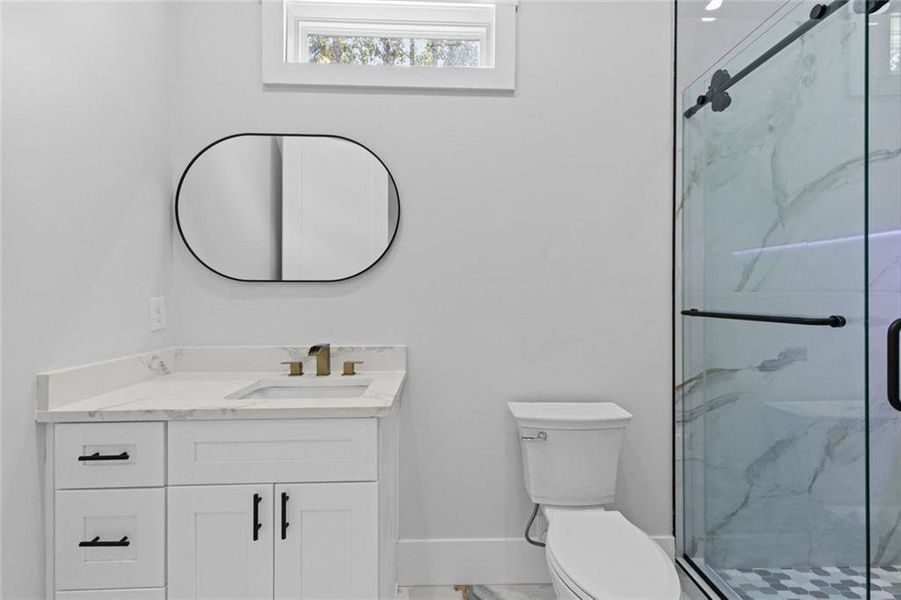 Furnished interior view inside a new home in , Winder (Image 17).