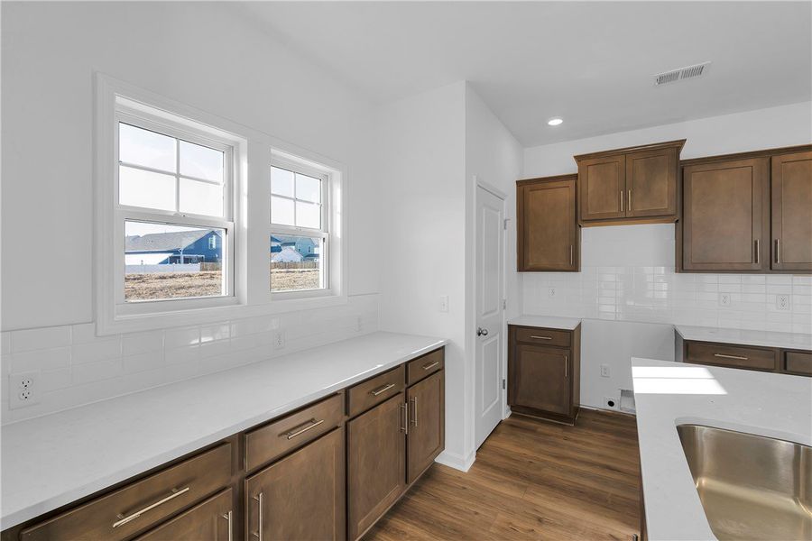 Furnished interior view inside a new home in Brownstone Park, Easley (Image 7).
