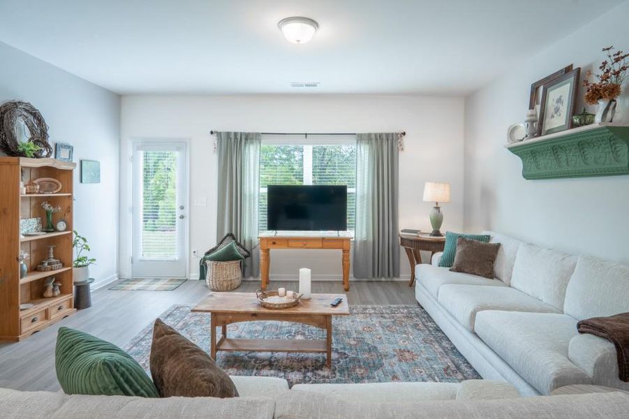 Furnished interior view inside a new home in Ellison Square, Sugar Hill (Image 11).