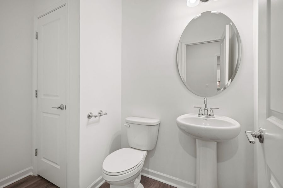 Furnished interior view inside a new home in Bryton, Huntersville (Image 14).