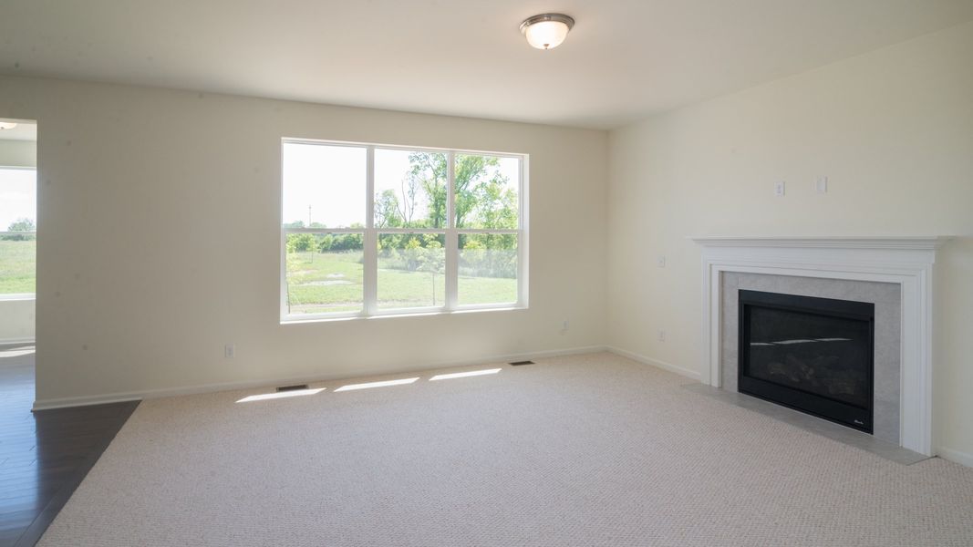 Representative unfurnished interior of a home built from the The Briarhaven III by Norfolk Homes in Coronado Estates, Jackson (Image 42).