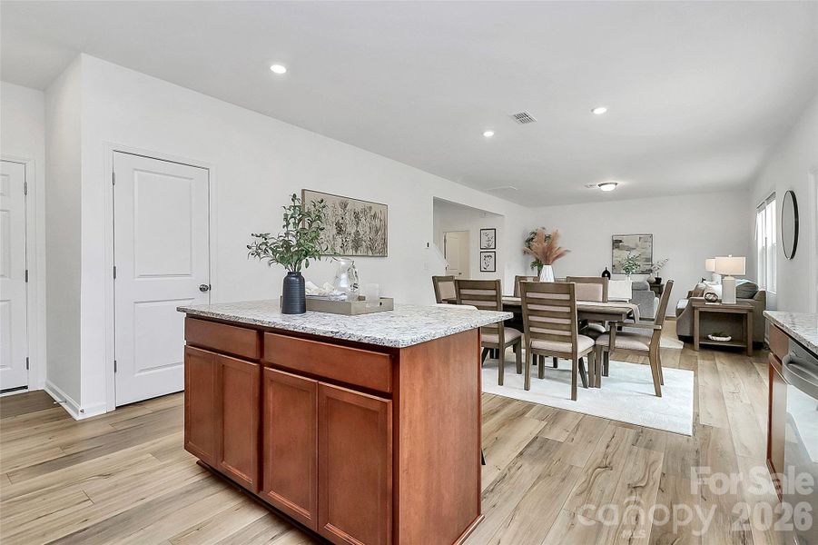 Furnished interior view inside a new home in Sunbriar, Charlotte (Image 15).