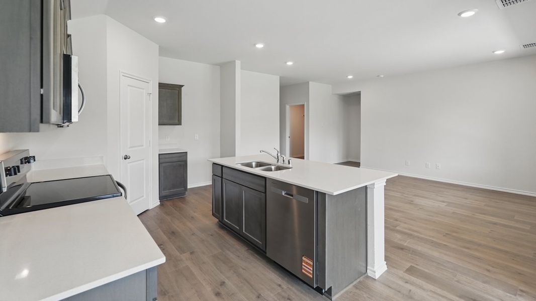 Furnished interior view inside a new home in Waverly Estates, Josephine (Image 9).