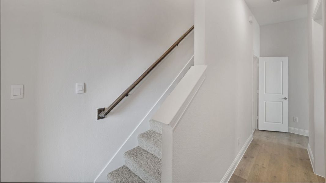 Representative unfurnished interior of a home built from the Appaloosa by D.R. Horton in The Avenue, Allen (Image 20).