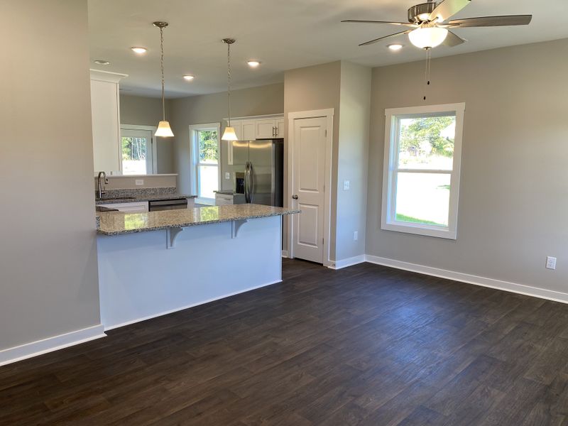 Representative unfurnished interior of a home built from the Madison by Foundation Home Builders LLC in Pinnix Loop, Burlington (Image 12).
