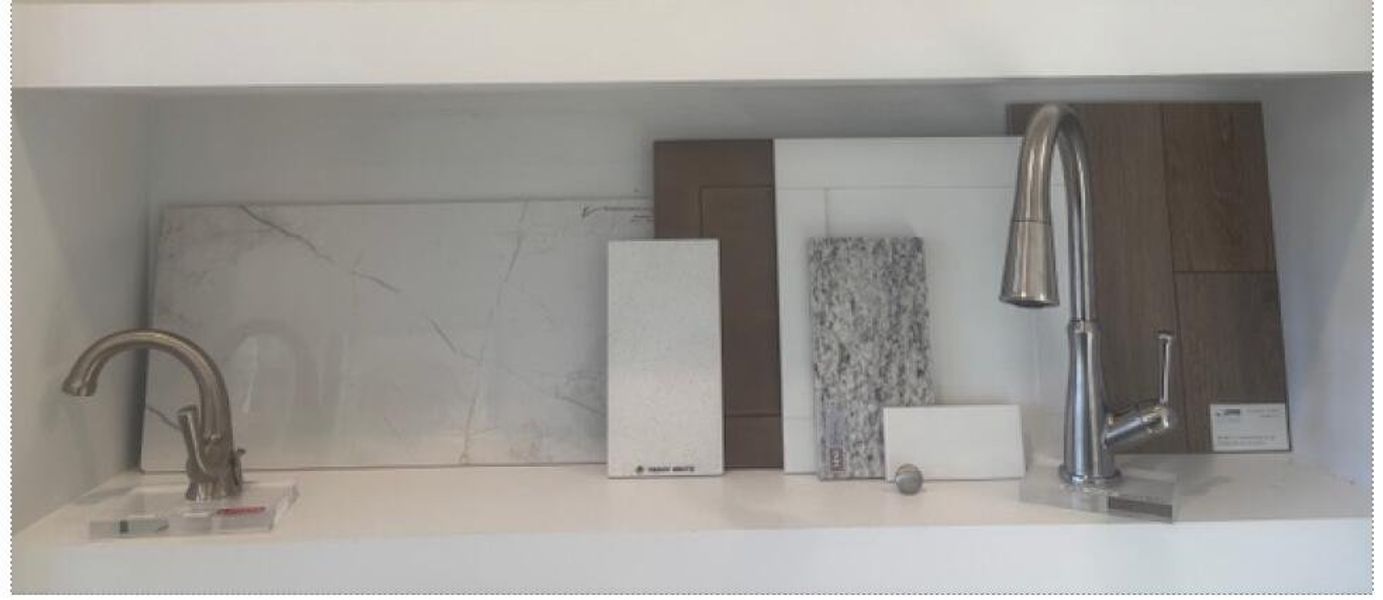 Sample of building materials used in homes in Creekside at Andrews, Summerville (Image 19).