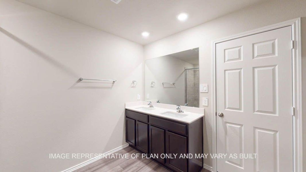 Furnished interior view inside a new home in Reserve at Mallard Lakes, Orange (Image 4).