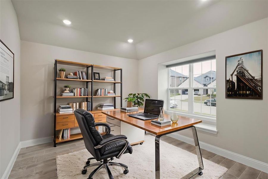 Furnished interior view inside a new home in , Anna (Image 6).