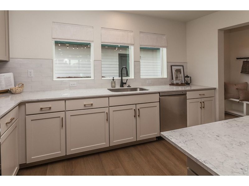 Furnished interior view inside a new home in Prairie Song Cottages, Windsor (Image 24). Furnished interior view inside a new home in Prairie Song Cottages, Windsor (Image 24).