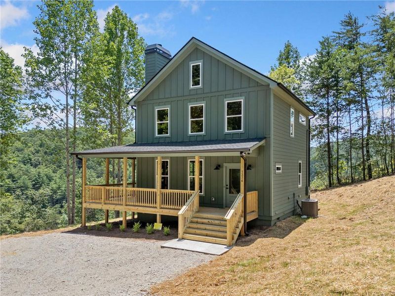 Front exterior of a new home in , Ranger, GA, highlighting curb appeal (Image 25).