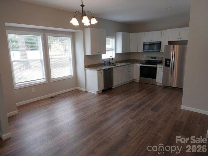 Spacious, unfurnished interior of a new home in , Maiden (Image 16).