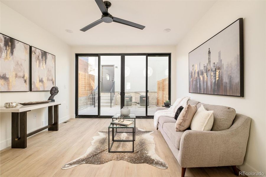 Furnished interior view inside a new home in , Denver (Image 7).