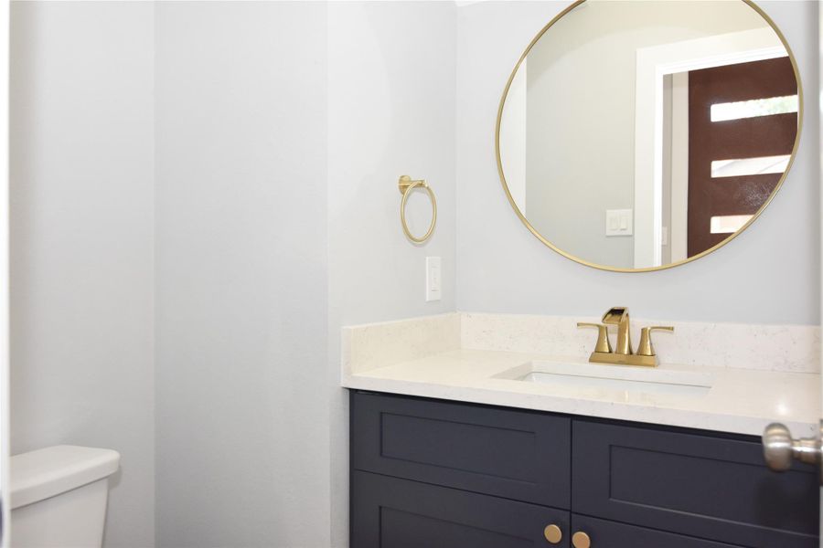 1/2 bath on 1st floor 1/2 bath on 1st floor