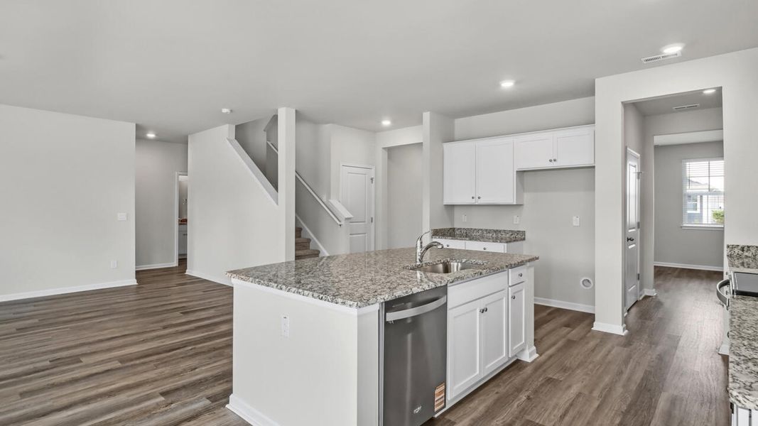 Furnished interior view inside a new home in Magnolia Ridge at Blake Farm, Wilmington (Image 10).