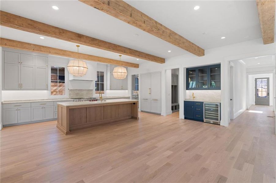 Furnished interior view inside a new home in , Atlanta (Image 37).