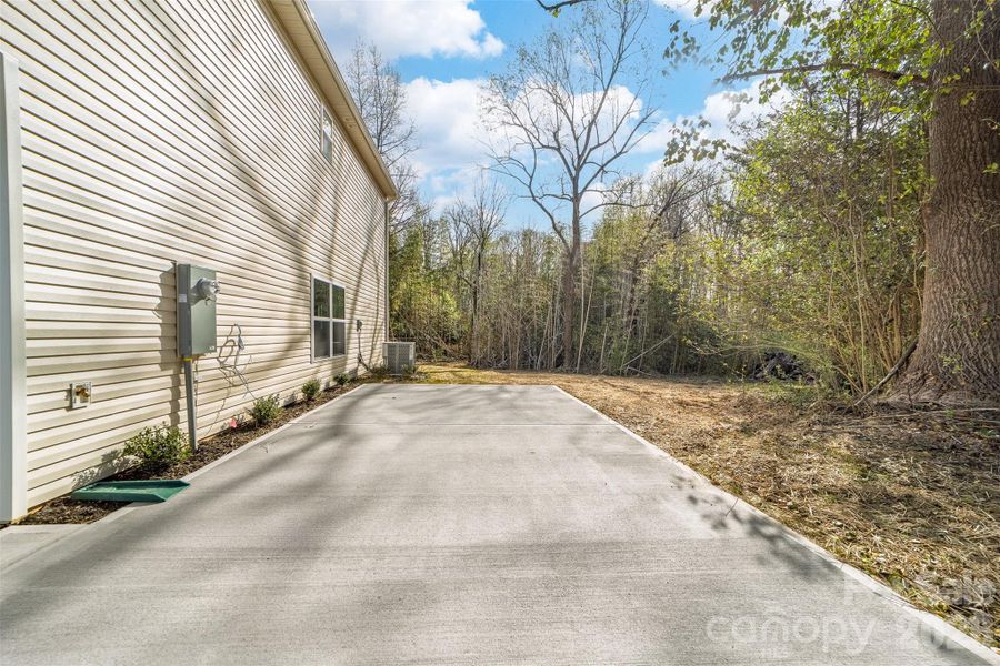 Exterior details and patio area of a home in , Bessemer City (Image 3).