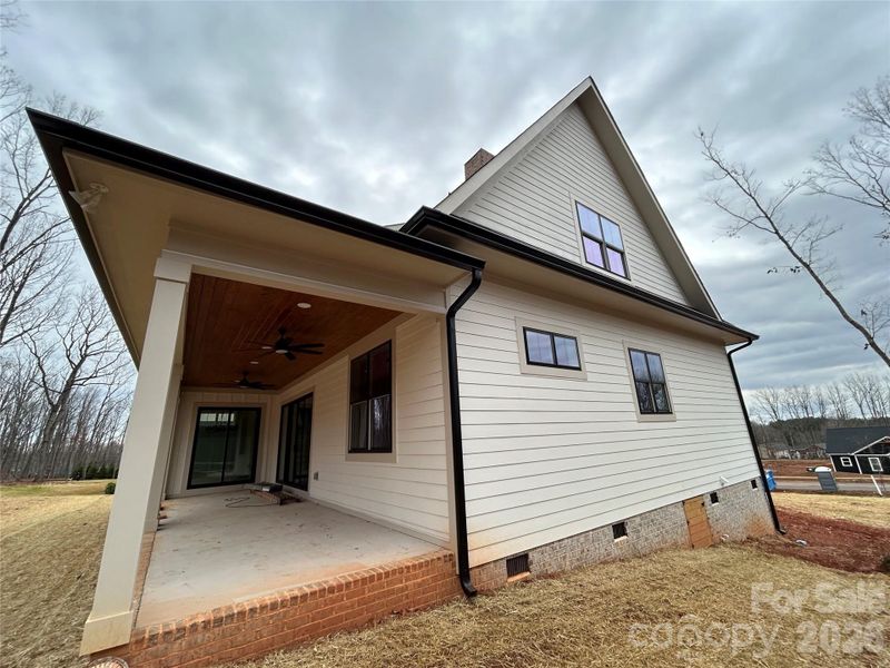 Exterior details and patio area of a home in , Lincolnton (Image 25).