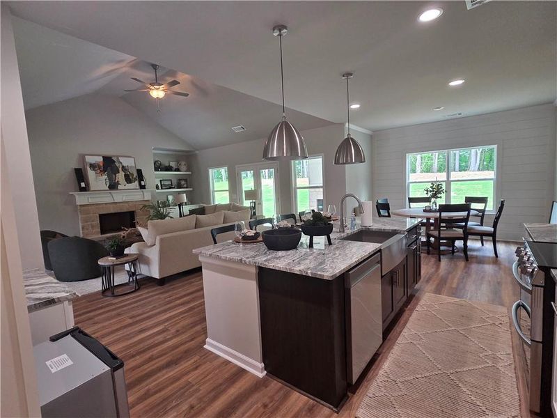 Furnished interior view inside a new home in , Bethlehem (Image 13).