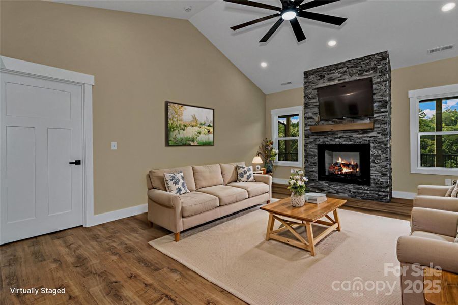 Living Area -Virtually Staged Living Area -Virtually Staged