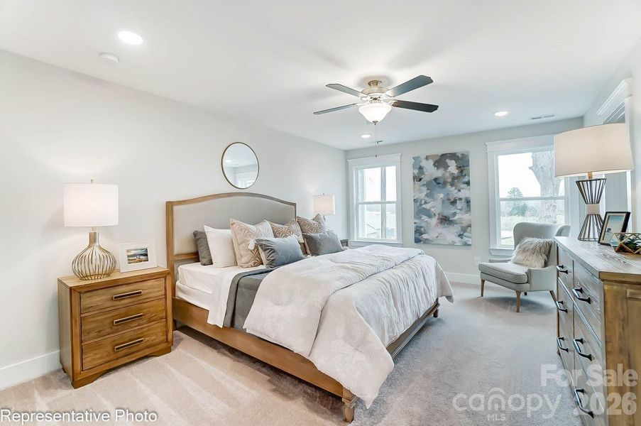 Furnished interior view inside a new home in Harrisburg Village, Harrisburg (Image 5).