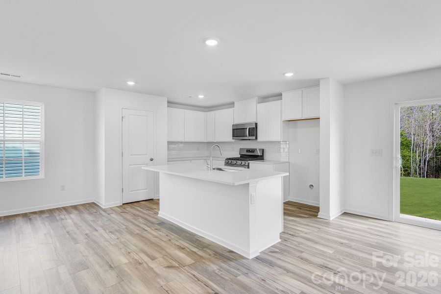 Furnished interior view inside a new home in Cleveland Hill, Shelby (Image 7). Furnished interior view inside a new home in Cleveland Hill, Shelby (Image 7).