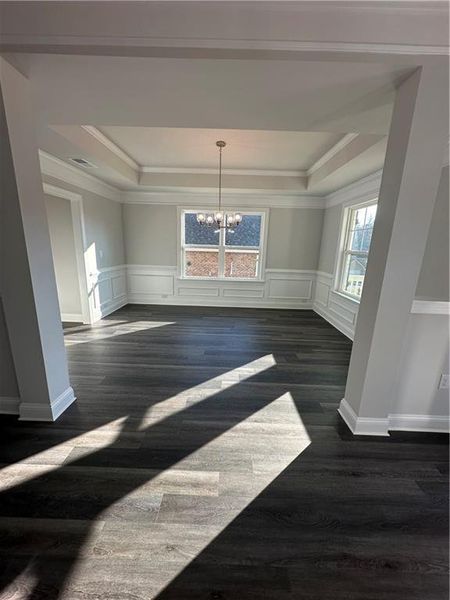 Spacious, unfurnished interior of a new home in Mirror Lake at South Harbour, Villa Rica (Image 22).