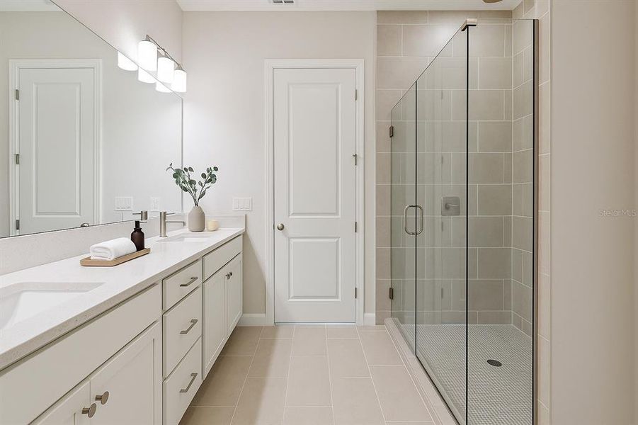 Furnished interior view inside a new home in Weslyn Park at Sunbridge (Craft Homes), St. Cloud (Image 9).
