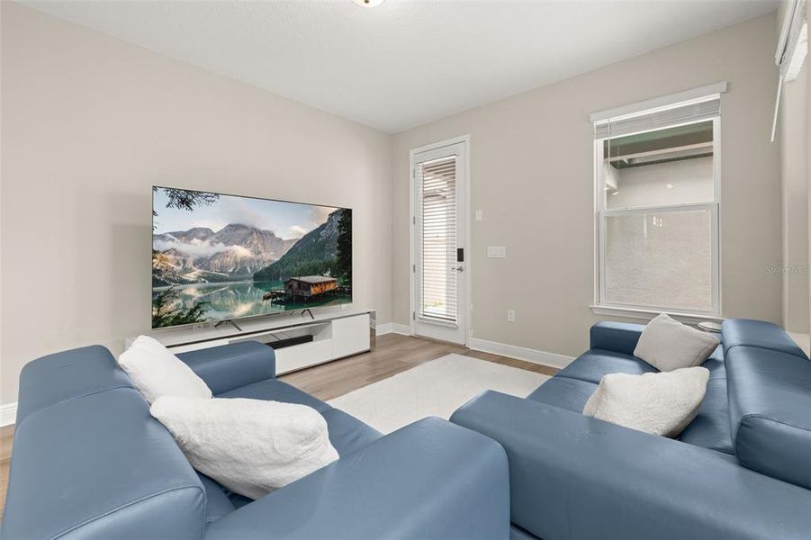 Furnished interior view inside a new home in Highland Ridge, Winter Garden (Image 45).