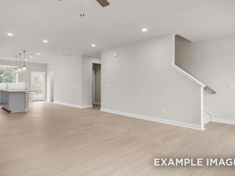 Spacious, unfurnished interior of a new home in Camden Park, Knightdale (Image 19).